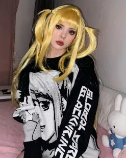 Unzzy Dark Anime Sweater KF82010 HOT SALE