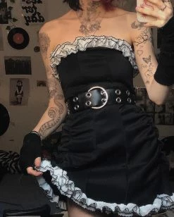 Unzzy Fashion Dress + Hand Sleeves KF82003