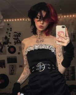 Unzzy Fashion Dress + Hand Sleeves KF82003